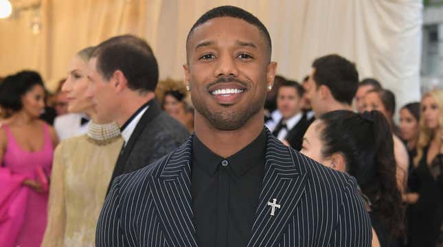 Michael B. Jordan attends the Heavenly Bodies: Fashion &amp; The Catholic Imagination Costume Institute Gala on May 7, 2018 in New York City.