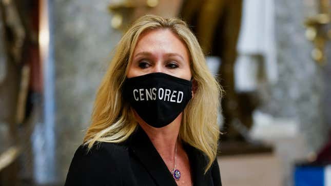 Image for article titled Republicans Resort to Time Honored Tradition of Racism to Support Marjorie Taylor Greene