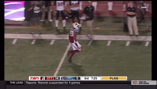 Duron Carter Scores Touchdown, Starts Brawl, Gets Ejected
