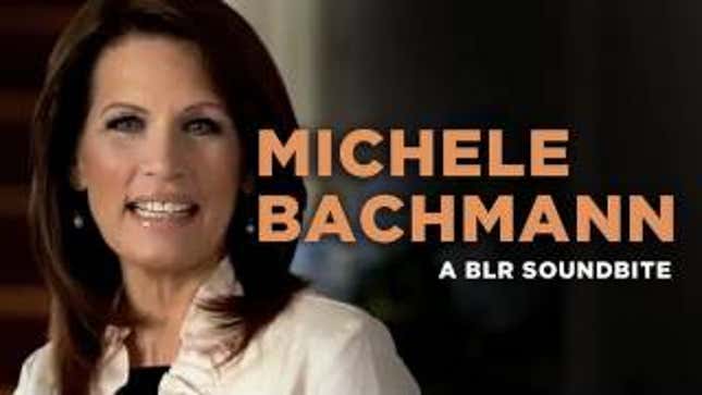 Irrelevant Michele Bachmann Accuses LGBT Community of Bullying