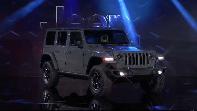 Image for article titled Jeep Is Straight-Up Calling The Hybrid Wrangler 4xe 'The Most Capable Wrangler Ever'