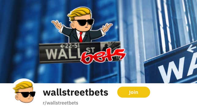Image for article titled Exiled WallStreetBets Mods Want to Make a Blockchain-Based Hedge Fund