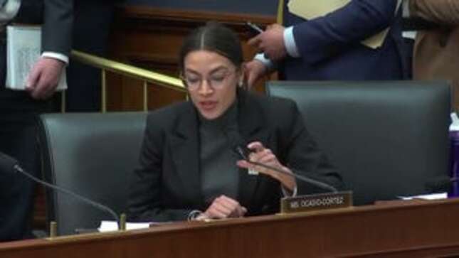 The Zen of Alexandria Ocasio-Cortez Yelling at People Who Deserve It
