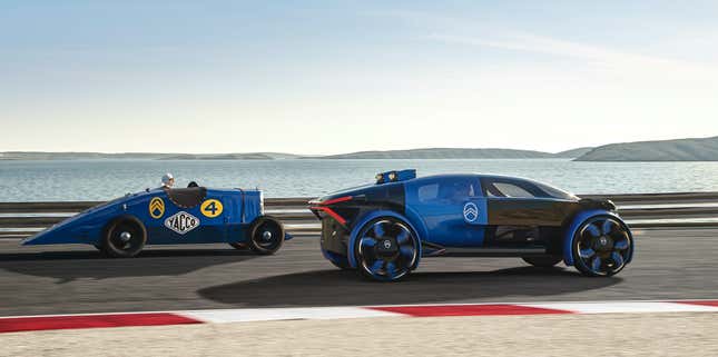 Image for article titled Citroën's Weepy-Emoji Concept Is an Interesting Study of What You Get After Building Cars for a Century