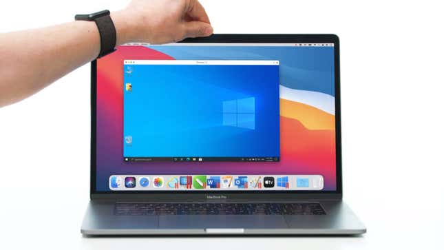 Image for article titled You Can Now Run Windows 10 on Apple&#39;s M1 Macs...Sort Of