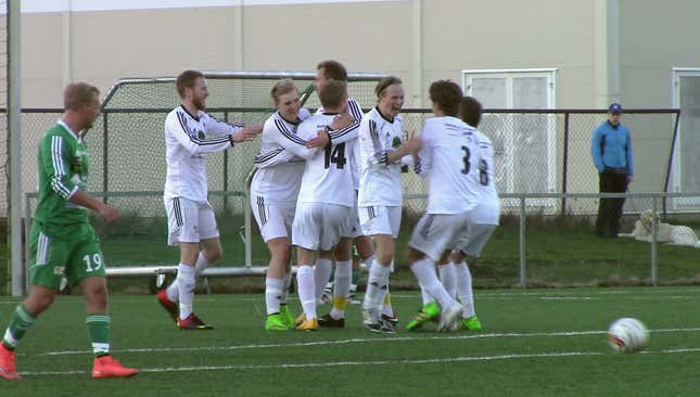 Norwegian Fifth Division Match Features Two-Footed Horror Tackle