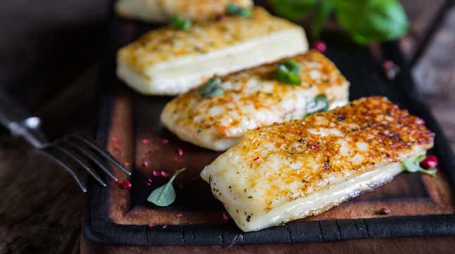 Image for article titled We are about to descend into halloumi hell