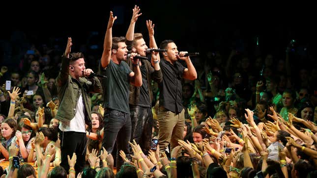 Image for article titled The Boy Band Reunion Everyone Wanted Is Not the Reunion They Got