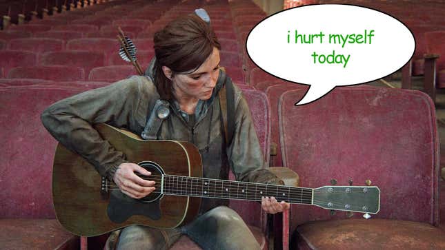 Image for article titled Last Of Us Part 2 Players Seem Unable To Stop Covering Johnny Cash’s &#39;Hurt&#39;