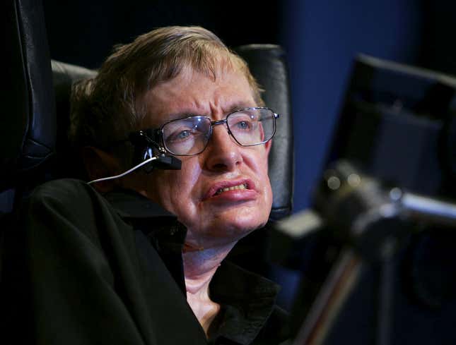 Image for article titled Stephen Hawking Leaves Behind Beautiful Legacy Of Unheeded Warnings To Humanity