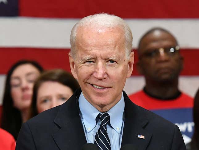 Image for article titled Democratic Primaries: Joe Biden Beats Bernie Sanders Like He Stole His Tax Refund