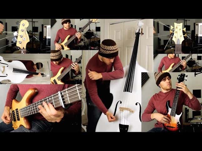 Rock out to an all-bass version of Metallica’s <i>...And Justice For All</i>