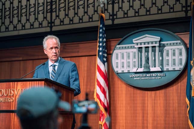 Louisville Mayor Greg Fischer 