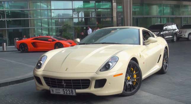 Ferrari's Weird Ivory Color Is Great. Usually.