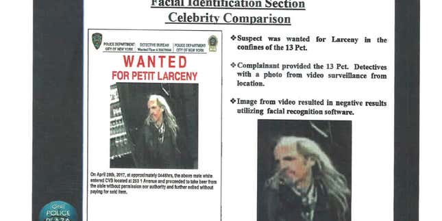Image for article titled Report: Woody Harrelson’s face shouldn’t be enough to catch a beer thief