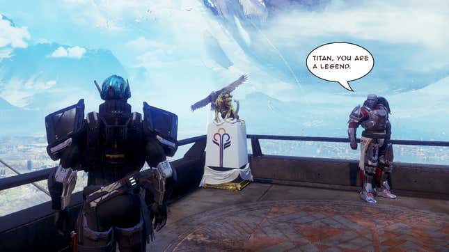 Image for article titled Titans Won Destiny 2’s Guardian Games And All They Got Was This Tiny Statue