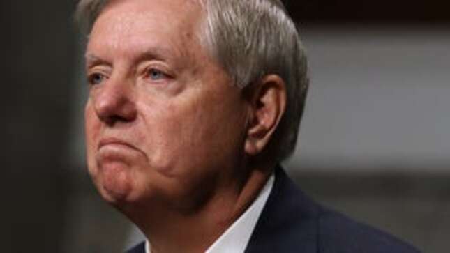 Image for article titled BREAKING: Lindsey Graham Thinks Impeachment Trial Bad
