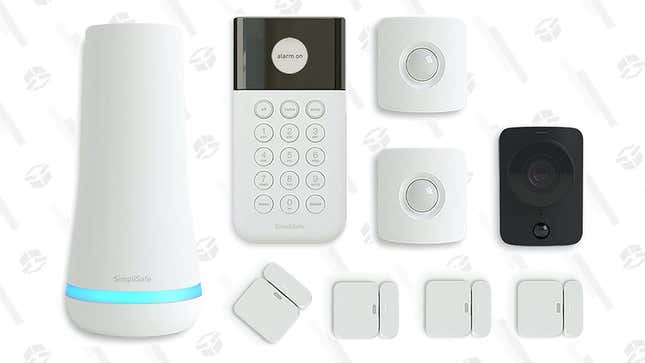 SimpliSafe 8 Piece Wireless Home Security System | $200 | Amazon