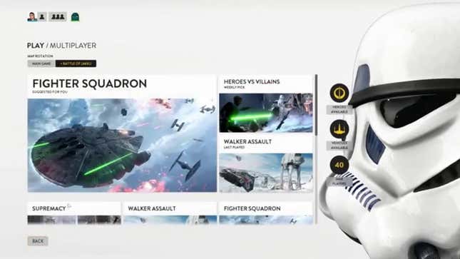 <i>Star Wars Battlefront</i>'s Matchmaking Is A Mess