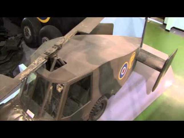 The Brits Actually Built This Crazy Flying Jeep