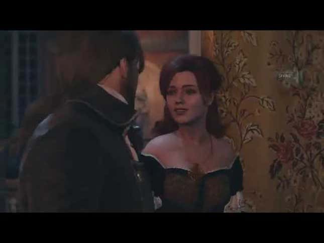 <em>Assassin's Creed Unity</em> Takes Video Game Kissing To A Whole New Level