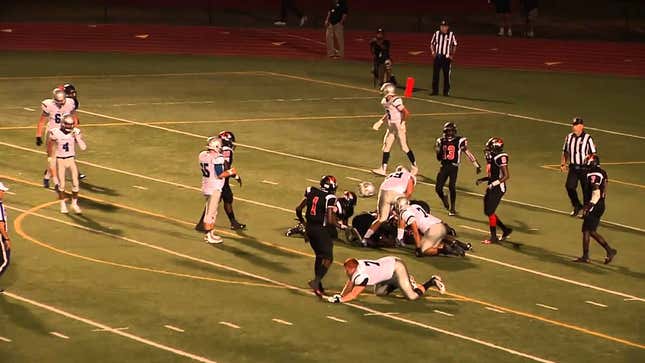 High School Football Player Removes Opponent's Helmet, Bashes Him With It