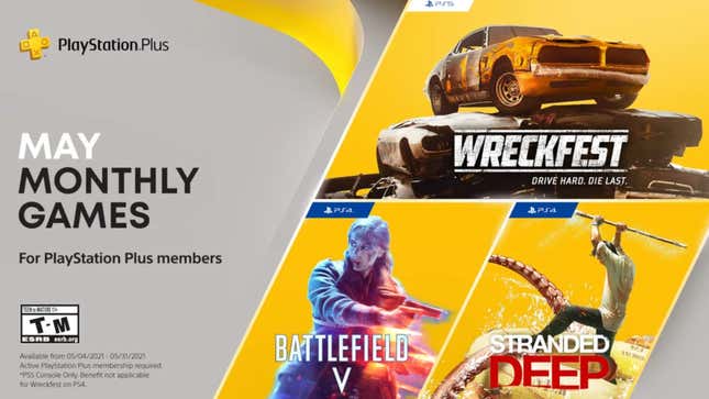 Image for article titled Here&#39;s May 2021&#39;s PlayStation Plus Lineup