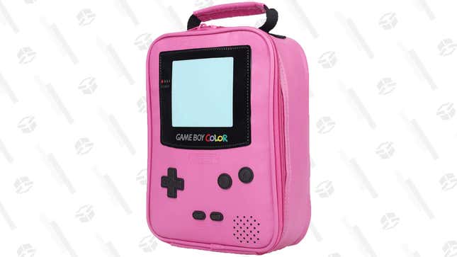 Gameboy Leather Lunch Box (Pink) | $8 | Amazon | Use code E75HZ37W