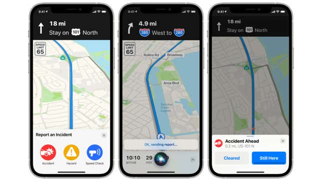 Image for article titled Apple Maps Will Soon Get Waze&#39;s Best Features
