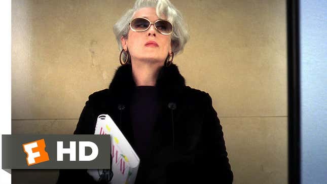 <i>The Devil Wears Prada</i> pulls off the perfect romantic comedy look, even though it really isn't one