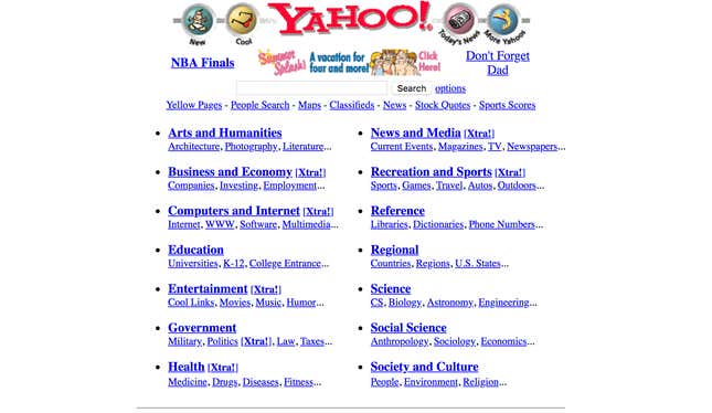 Image for article titled 100 Websites That Shaped the Internet as We Know It