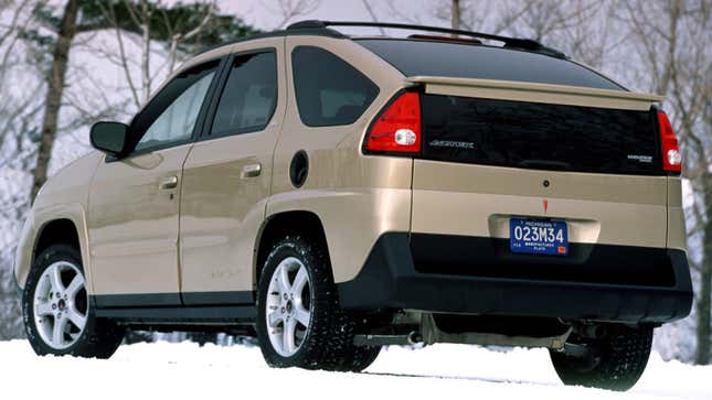 Image for article titled Hyundai's Latest Tiny Crossover Gives Europe A Big Taste Of The Iconic Pontiac Aztek Design