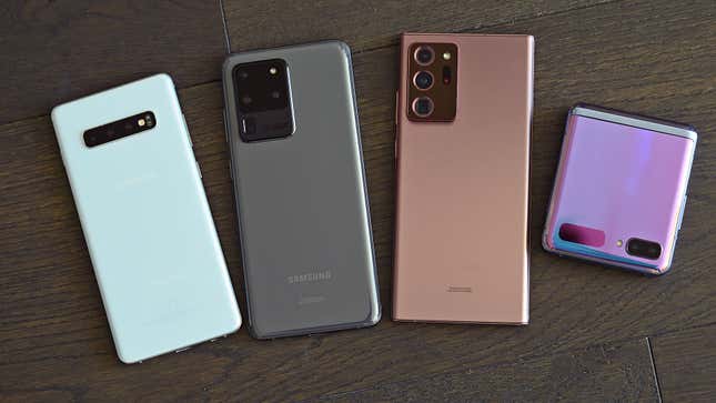 Image for article titled Here Are All the Samsung Devices Getting 3 Generations of Android Upgrades