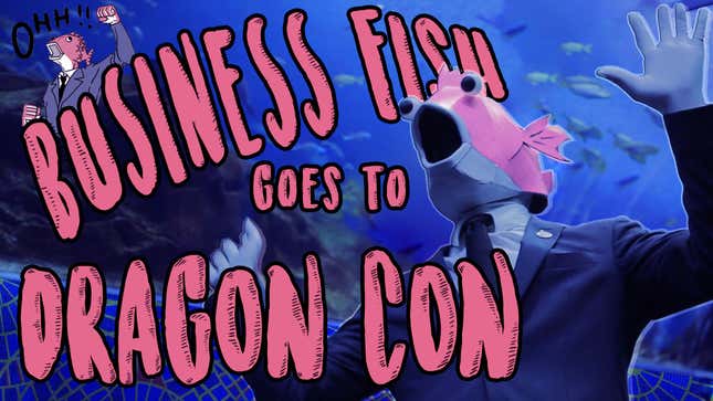 Business Fish Is Here For Cosplay Pleasure