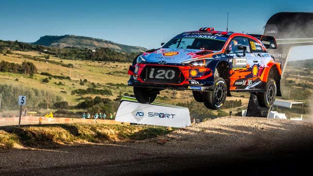 Image for article titled WRC Rules Officially Switch to Hybrid Power for 2022 Season