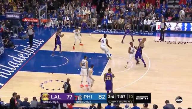 JaVale McGee Lets Out High-Pitched Scream To Let Teammates Know He's Open