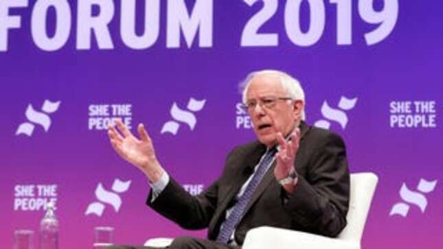 Why Hasn't Bernie Sanders Gotten Better at This?