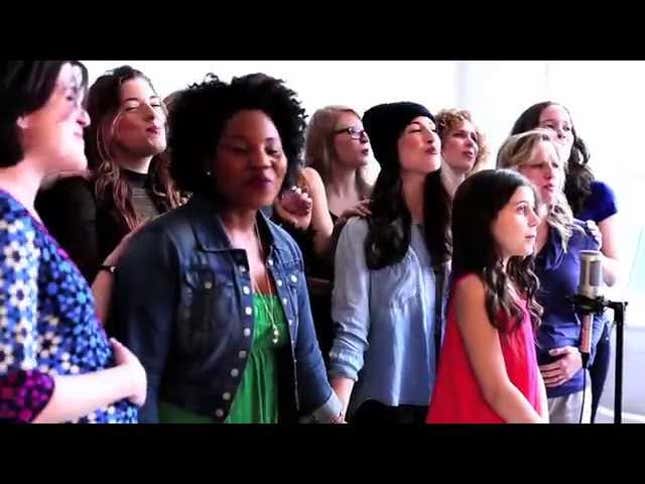 Female Stars Unite in Powerful Video on the Plight of Men in Showbiz