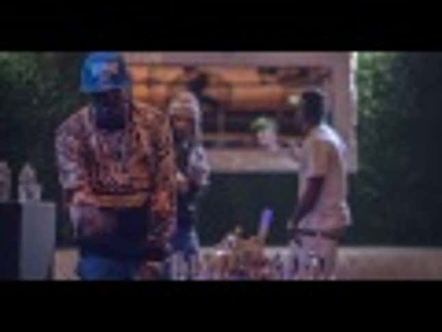 "All I Talk Is Money" Fred Davis Raps In New, Terrible Music Video