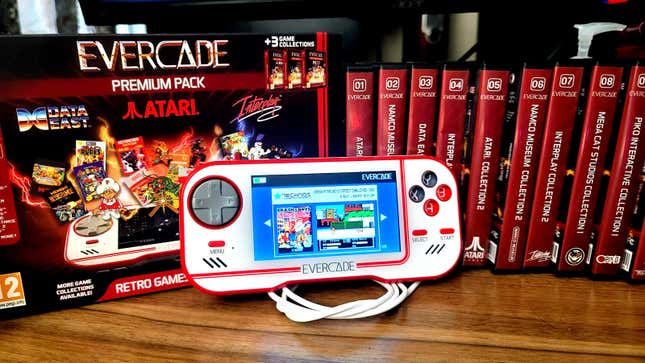 Blaze evercade deals retro handheld console