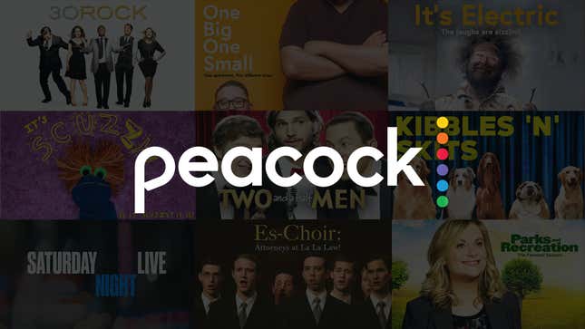 Image for article titled Can you Spot the Real Comedies on Peacock from the Ones We Made Up?