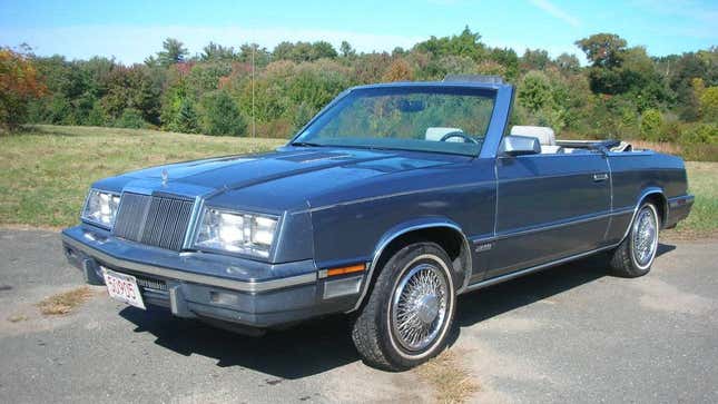 Image for article titled At $2,750, Will You Find This 1985 Chrysler LeBaron To Be A Very Special K?