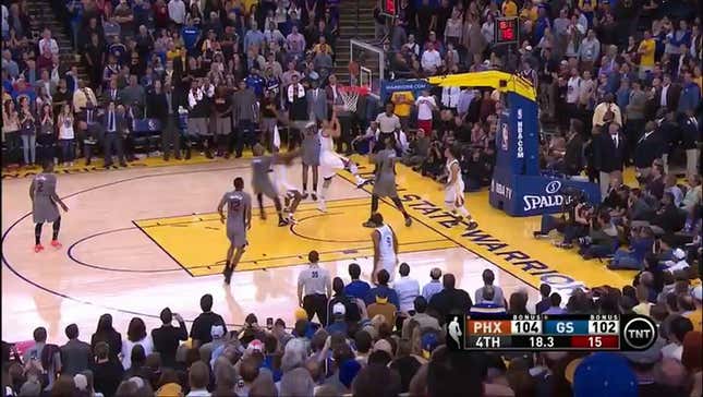 Warriors Top Suns In A Bonkers Final 30 Seconds