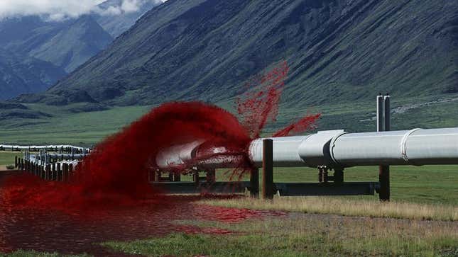 Image for article titled 45 Million Gallons Of Crude Blood Lost In Red Cross Pipeline Rupture