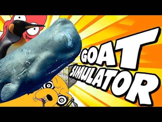 <em>Goat Simulator's</em> Update Makes The Game Even More Bonkers