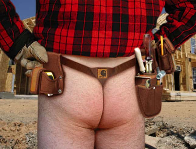Image for article titled Carhartt Introduces Rugged Work Thong