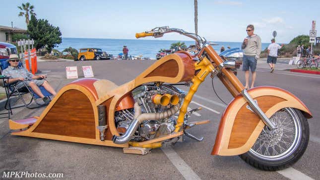 Custom harley sales davidson chopper