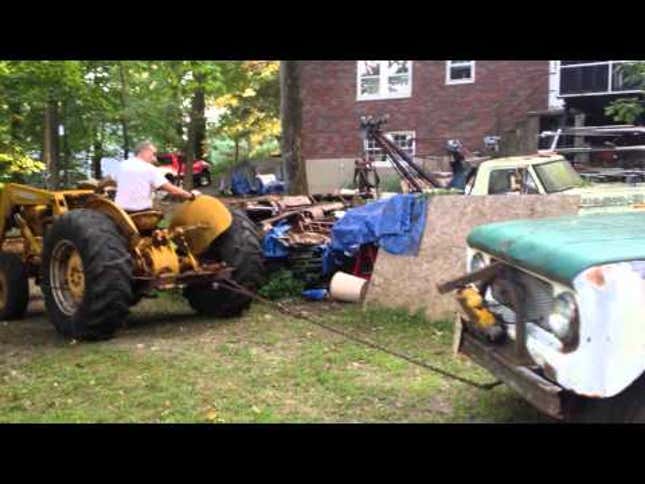 How To Tow A Project Car From An Impossible Place: The 7-Hour Saga