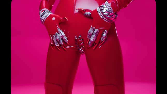 Image for article titled Miley Cyrus's Latex Vagina Teeth Will Absolutely Eat You