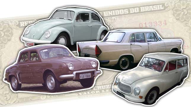 Image for article titled Brazil&#39;s Depression Created Some Of The Most Stripped-Out Cars Ever Sold